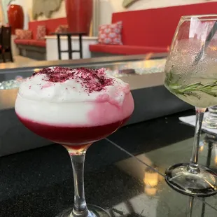 Palma Rosa (5/5) and The Botanist (3/5)