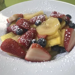 Now THIS is a Fruit Bowl (seasonal), join us for Breakfast (Take Out or Order@Yelp)11A Sat/Sun and Holidays (Special Hours 5/8/22 10-8)