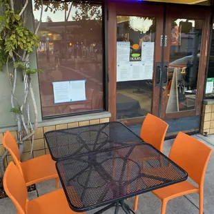 When you see these &quot;Trademark&quot; Big Orange Chairs, you&apos;ve arrived at The 310, One of Yelp&apos;s Top 100 Places to Eat in America - fully reopened