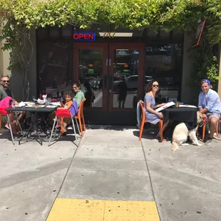 Outdoor Seating remains busy as we are limited but, we always do our best to accommodate - RSVPs welcomed. Special Hours 5/8/22 10A - 8P