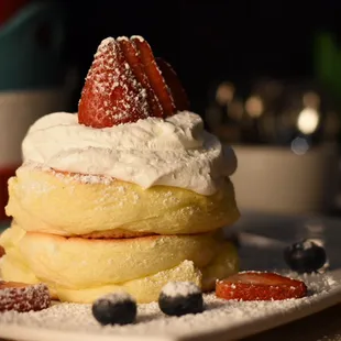 Japanese Soufflé Pancakes at One of Yelp&apos;s Top 100 Places to Eat in America - Please Pre-Order for scheduled Pick Up Only (2 orders min Pls)