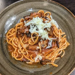 Chicago 2024 restaurant week - spaghetti with guanciale