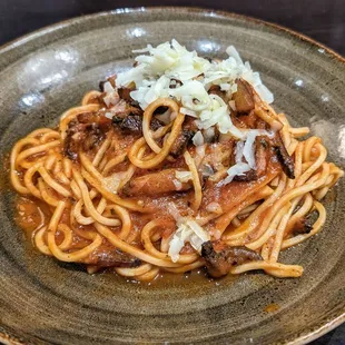 Chicago 2024 restaurant week - spaghetti with guanciale