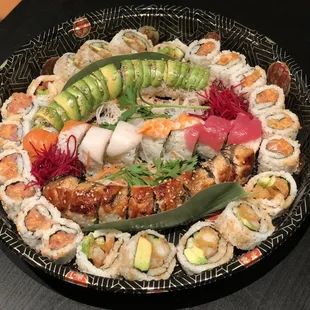 sushi and sashimi