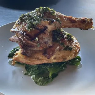 Half chicken