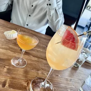 NA spritz and poptail