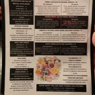 Menu from 12/16/2022