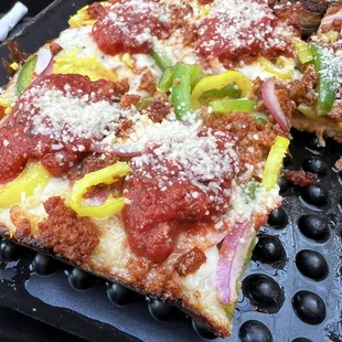 Large Spicy Sausage and Peppers