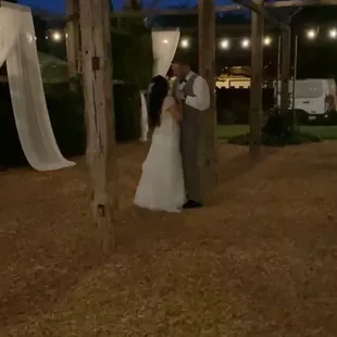 Loved the barn area .. great night for our wedding