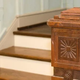 Banister at Louisville Historic Event Venue