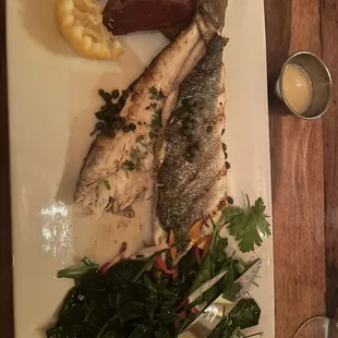 Grilled Branzino Sea Bass (GF)