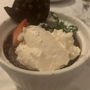 Chocolate pots de crème