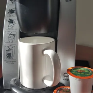 Keurig K Cup maker in all rooms