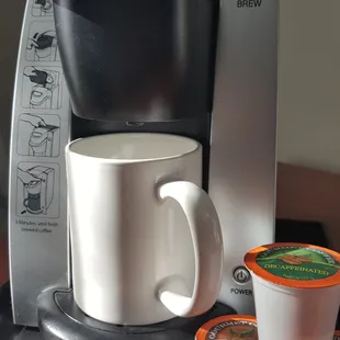 Kuerig Coffee maker in every room