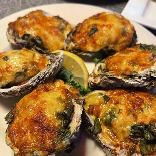 Oysters Rockefeller