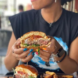 Wake up San Francisco Bison Burger