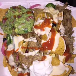 Dirty Pork Nachos