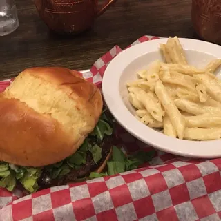 Black & Blue Smashed Burger