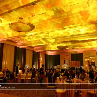 Wedding uplighting by Instant Request DJ Entertainment