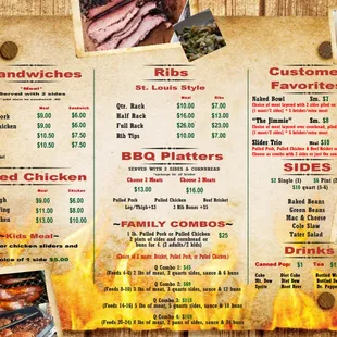 New Menu for 2017 season