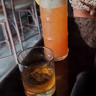 Wiskey rocks and a "put a bird on it".