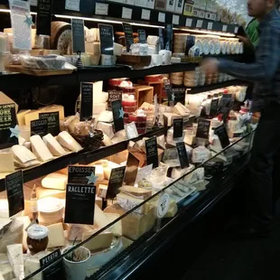 Cheese selections