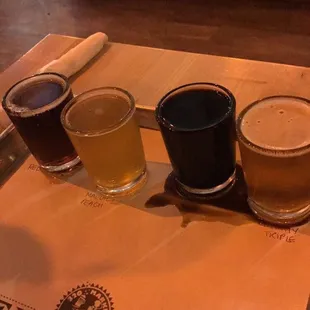 Beer flight! $12