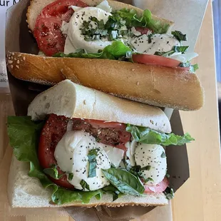 Caprese sandwich