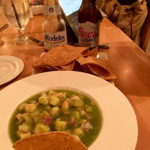 Ceviche $5 HH better than it looks.