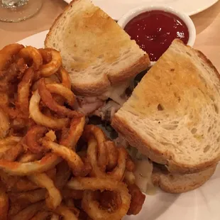 Grilled Roast Turkey Sandwich