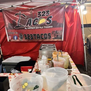 close to the end of the night (11pm)