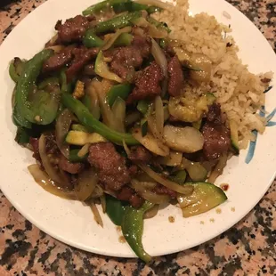 Szechuan beef