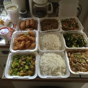 Christmas Dinner Smorgasbord