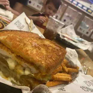 food, fish and chips