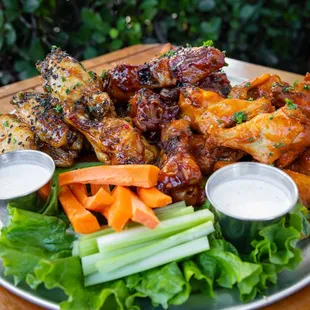 fried chicken wings, poultry, bbq chicken, chicken, chicken wings, food, chicken wings and fried chicken, fried chicken, bbq wings