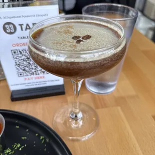 Pumpkin spice espresso