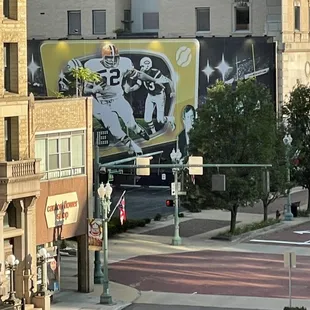 Cool mural from the elevator lobby