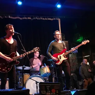 a group of musicians on stage