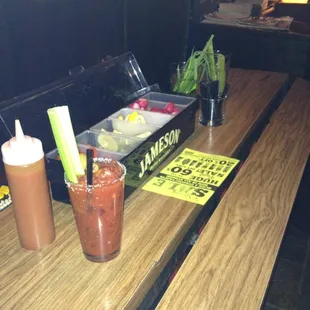 Bloody Mary bar