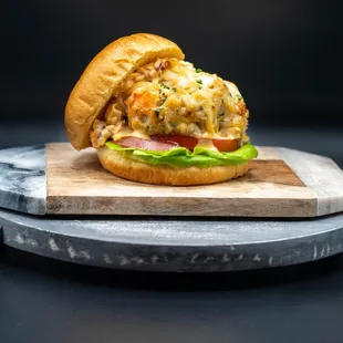 33RD &amp; Main Colossal Seafood Burger