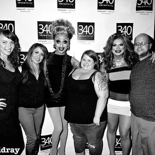 Why are they posting the meet and greet photos in black and white?  That's ridiculous!