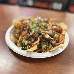 Korean BBQ Loaded Galbi Nachos