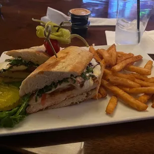 Tuscan grilled chicken caprese