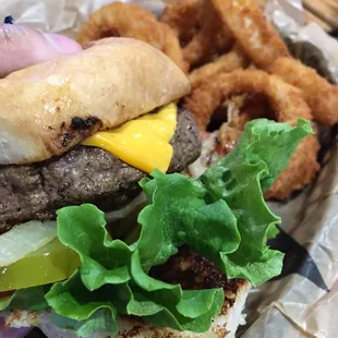 Their cheeseburgers are MASSIVE.