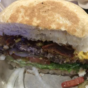 35 bacon cheeseburger