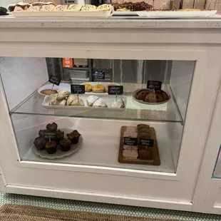 Breakfast bakery display