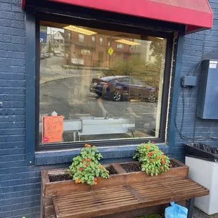 You can see them baking all the dough, desserts, &amp; food fresh