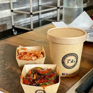 Kimchi, Cucumber Kimchi, Rice