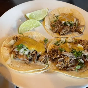 Carnitas tacos