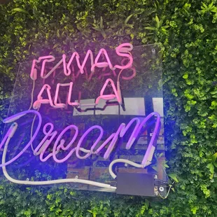 The sign at the door, lots of cute little instagrammable spots if that&apos;s your thing!